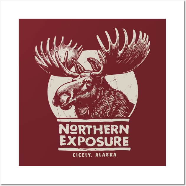 Northern Exposure // Cicely Alaska Wall Art by Trendsdk